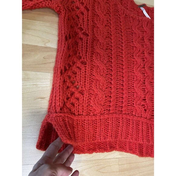 Free People Wildfire Fluff Sweater Size Small - Picture 8 of 13